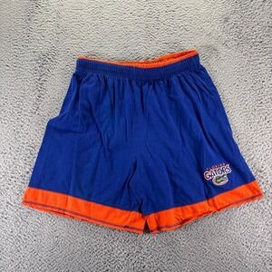 Vintage Pro Edge Florida Gators Basketball Sweat Shorts Mens Large Blue Cotton